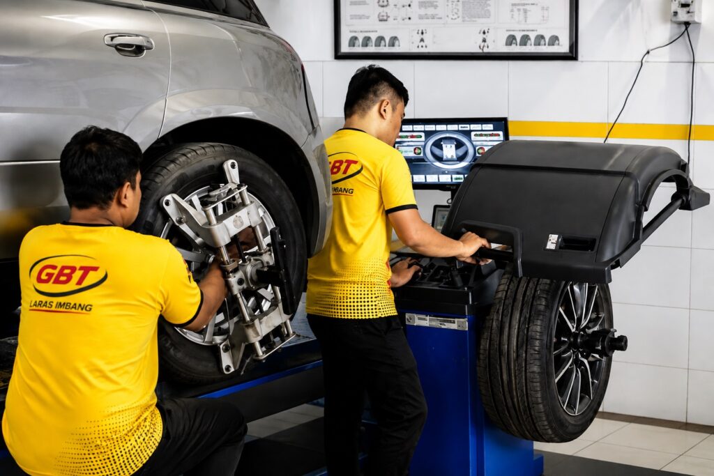 bengkel spesialis kaki mobil