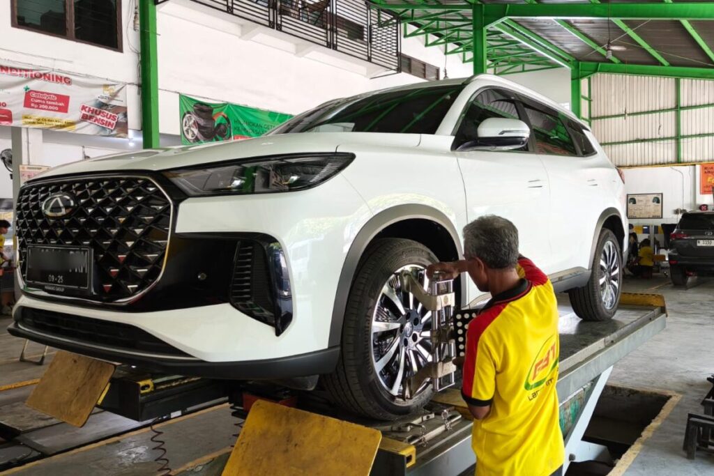 bengkel spesialis kaki mobil